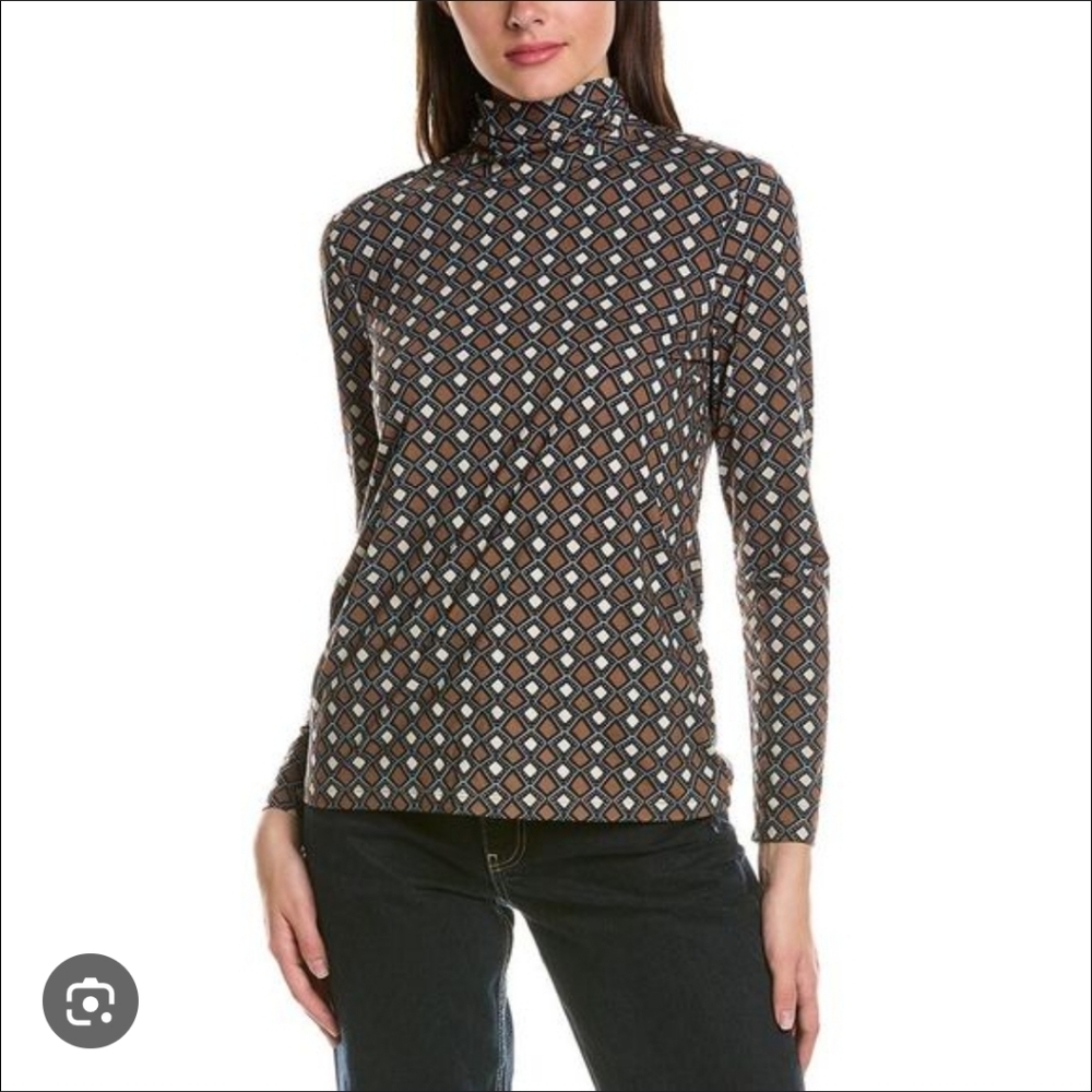 J.McLaughlin Nora Top Women's XL Turtleneck Stretch